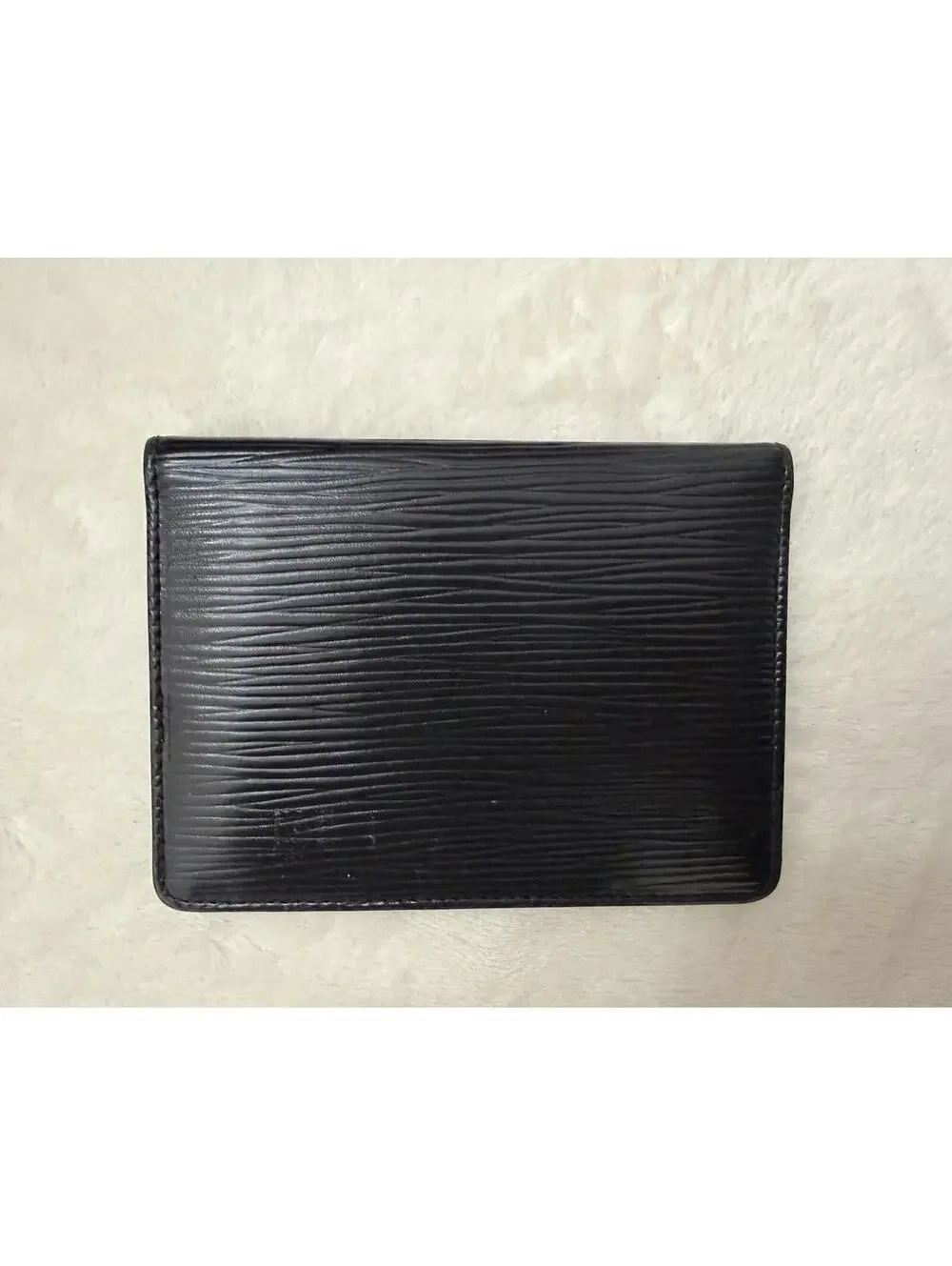 Authentic Louis Vuitton LV Card Wallet Epi Leather Bifold Vintage